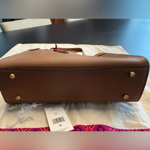 TORY BURCH Small Walker Satchel - Moose - Picture 14 of 16